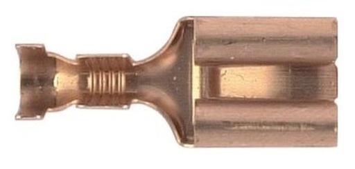 Flachsteckhülsen 4.0 - 6.0mm², B: 9.5 x 1.2mm