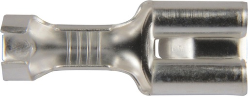 Flachsteckhülsen 1.5 - 2.5mm², B: 6.3 x 0.8mm