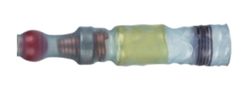 connexion à souder 4.5 rouge avec colle intérieur