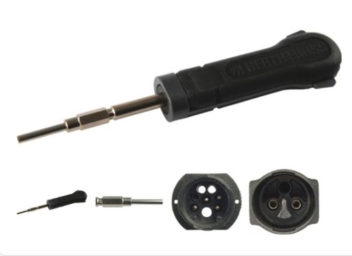 Outil p. montage + démontage pour AMP Tyco 1.5 , Ø: 1,5 mm