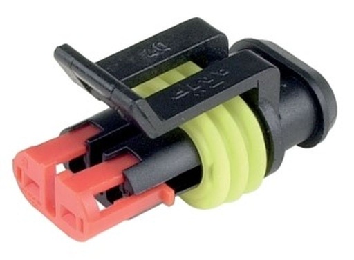 AMP Superseal TE boîtier de connecteur femelle 2 voies