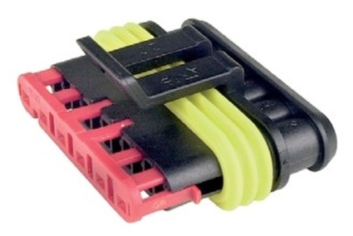 AMP Superseal TE boîtier de connecteur femelle 6 voies