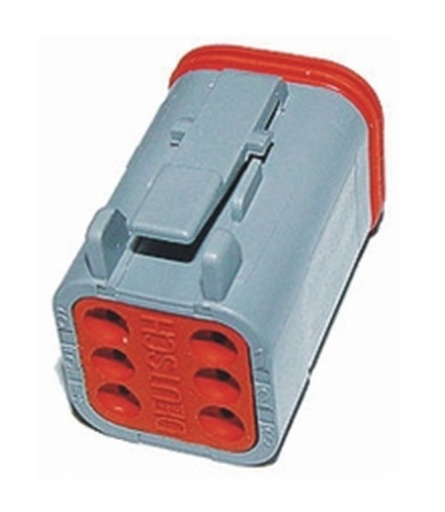 Connecteur mâle Deutsch à 6 broches (DT06-6S) sans broches !! IP68