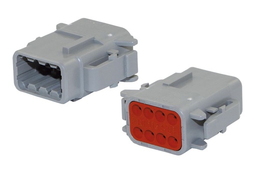 Prise allemande 8 pôles mini sans broche ! ! (DTM068SA) IP68