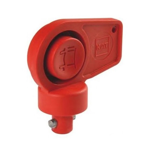 Clé rouge pour batterie sectionneur 62.0002.003