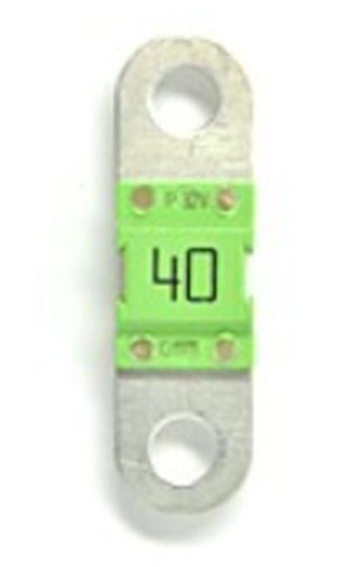 Fusible Midi, vert,  40A, max. 32V  1 paquet = 5 pcs.