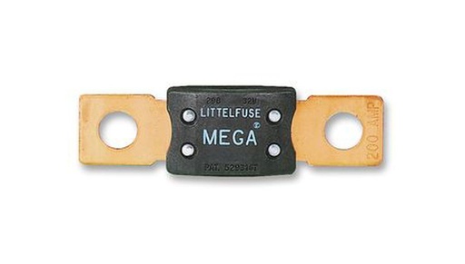 Fusible Mega, noir, 80A max. 32V