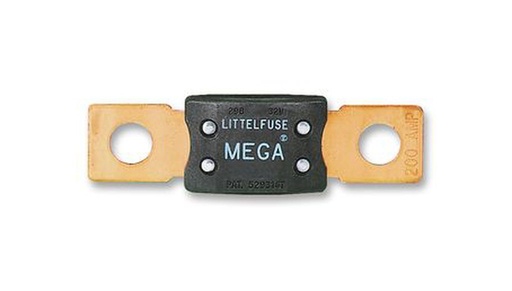 Fusible Mega, noir, 175A max. 32V
