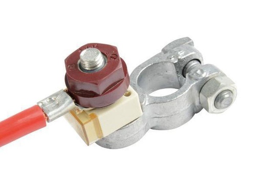 Pince batterie + à 1-pol (boulon M8)