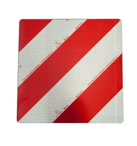 Panneau d'avertissement 423 x 423mm, rouge / blanc ECE cl. 5