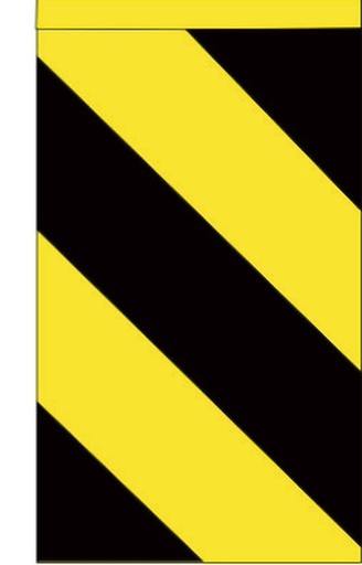 Pavion rèfléchissant pour plate-formes élévat droit