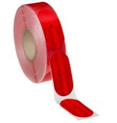 Ruban adhésif de marquage rouge 50mm x 50m, 3M
