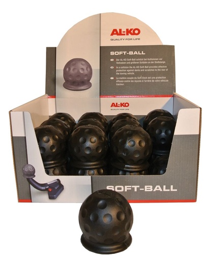 Soft-Ball noir  cond. 24 pce.