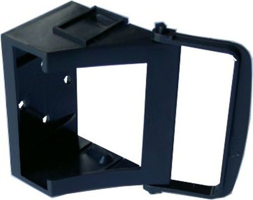 Support de câle noir, plastique