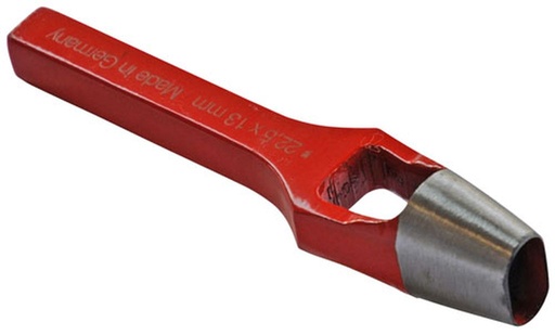 Poinçon creux pour oeillet bâche oval
