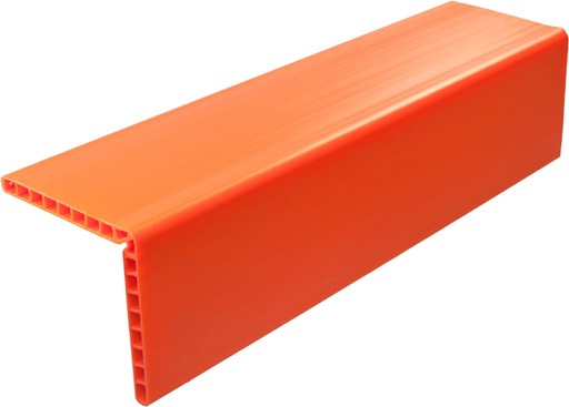 Angle protection du bord , 800 mm, couleur orange