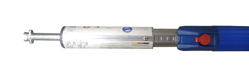 Barre de serrage alu KIM44 1250-1750mm, Ø 19mm, 350 daN