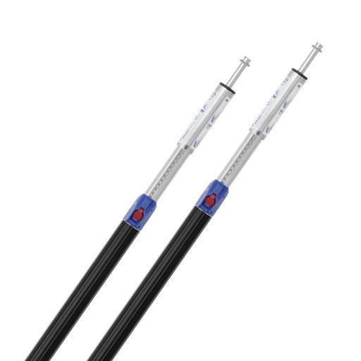 Barre de serrage alu KIM44 1550-2050mm, Ø 19mm, 300 daN