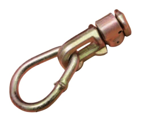 Support pour rail airline double-raccord