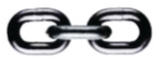 Chaîne  10mm G80 noir (prix par mètre)