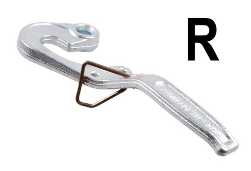 Fermeture au pendule en vrac droit