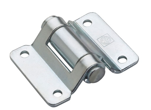 Charnière L 75 × l 60 × H 20,5 mm, zinguée