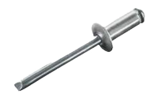 Rivet aveugle à expansion alu/acier 4.8 x 20.0 tête plate