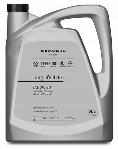 Huile de moteur 0W30, Longlife III FE / VAG Original