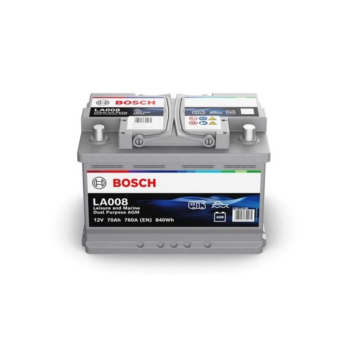 Batterie d'alimentation 12 V 70 AH, LxlxH 278 x 175 x 190