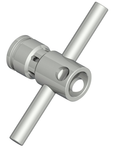 Manette fixe KNOTT M36x1.5 compl.