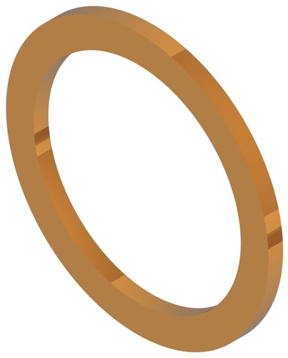 Anneau joint Ø14,2xØ18x1 p. cylindre général de frein