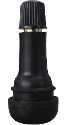 Valve caoutchouc TR 412 Snap-In