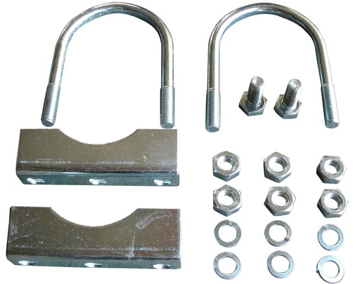 Fixation pour support béquille pour Ø 70mm