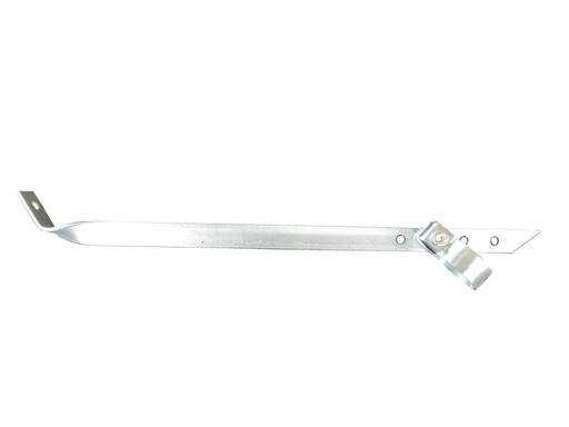 Potence béquille zingué pour tuyau Ø 60mm
