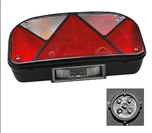 Feu arrière Multipoint II gauche  12V