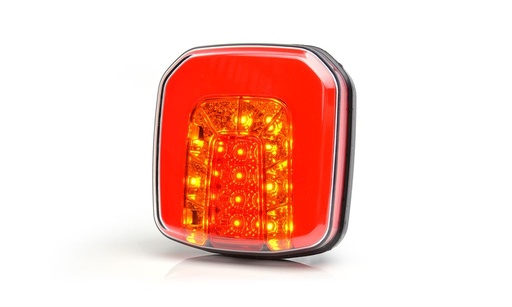 LED SCHLUSSLEUCHTE QUADRATISCH 12V