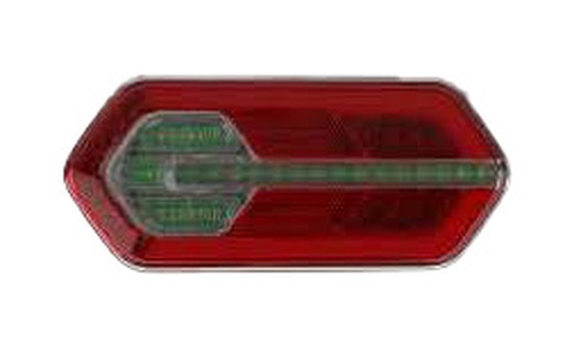 Feu arrière à LED Aspöck MidiLED II 12/24V gauche