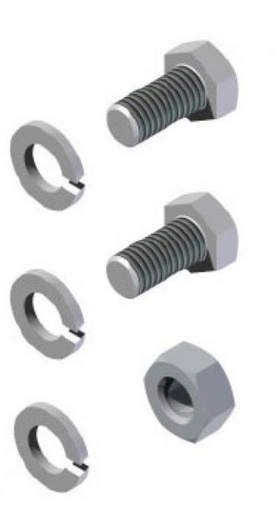 Visses-SET pour amortisseur KNOTT