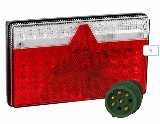 LED feu arrière Aspöck Multiled II (2) 12-24V droite
