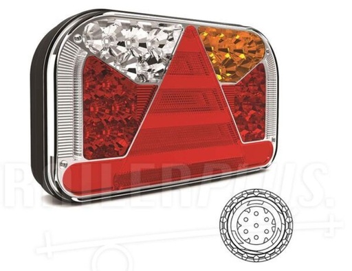 LED feu arrière Fristom FT-170-4 12/24V  droite