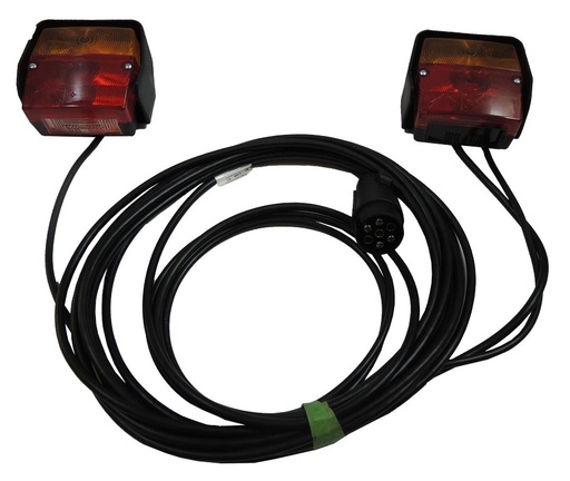Garniture d`éclairage 12V, câble 7.5m Aspöck