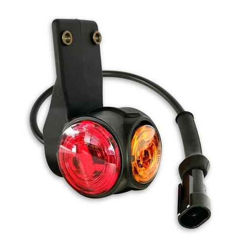 LED feu de gabarit Superpoint rouge/blanc 24V av. Superseal