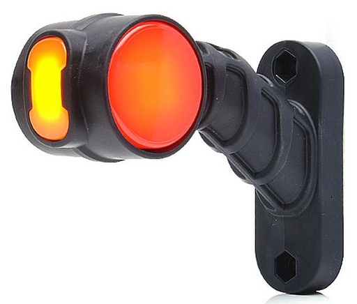 LED feu de gabarit 12-24V rouge/blanc/orange NEON  gauche