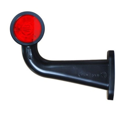LED feu de gabarit WAS 12/24V rouge/blanc, gauche ( 499BCL )