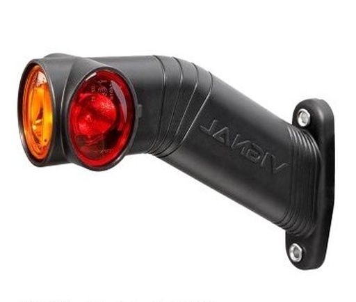 LED feu de gabarit VIGNAL 12-24V rouge/blanc/orange  gauche
