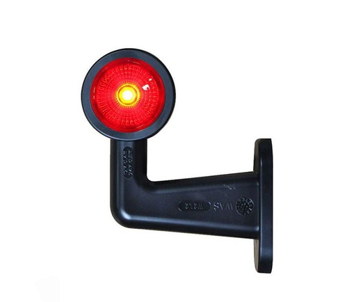 LED feu de gabarit 12-24V rouge/blanc  gauche