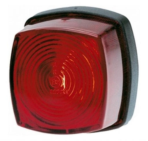 Feu arrière Hella rouge 12-24V