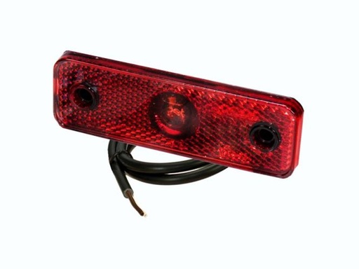 Feu de position LED rouge PRO-REP 12V