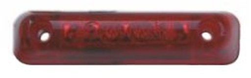 Feu de position LED rouge 24 V derrière