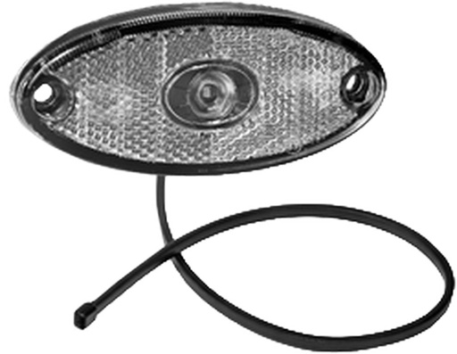 LED feu de position Flatpoint II blanc 12V